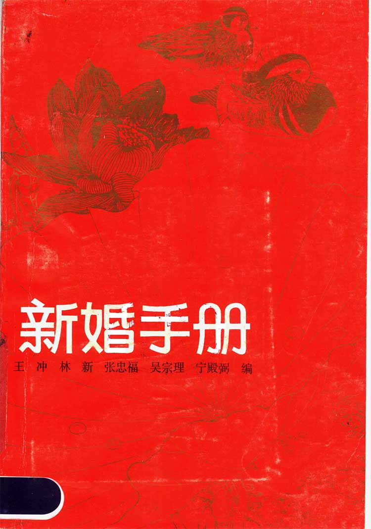 80年代《新婚手册合集》老书收藏 实操教学 新人新婚必备 PDF