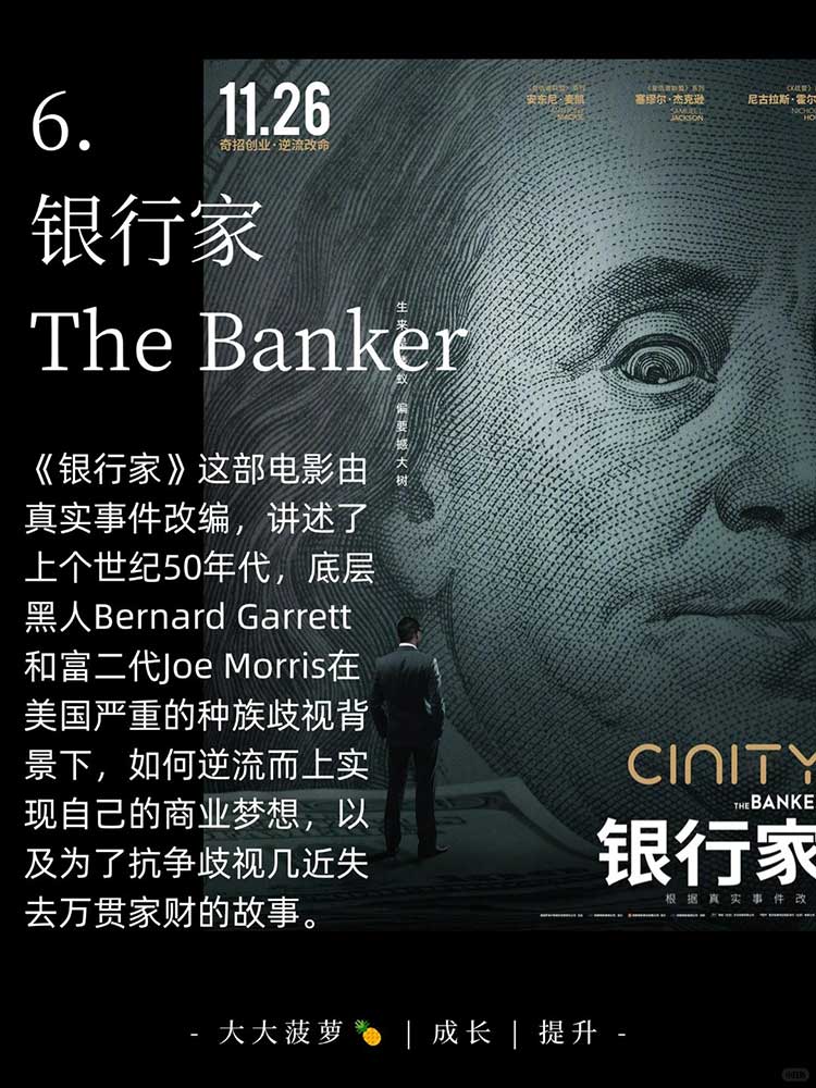 6部金融高分金融片 清晰认知 格局打开