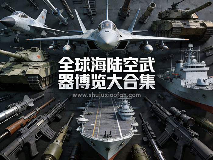 全球海陆空武器博览大合集 彩色 PDF 精美电子书 军事迷必备