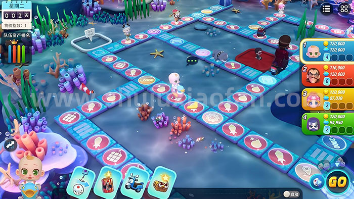 PC版游戏《大富翁》全集 1-11合集 经典策略休闲游戏