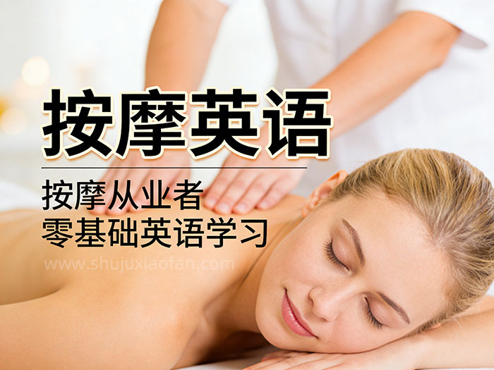 《按摩英语》实战系列教程 适用于在美华人按摩从业者或对外按摩服务人员 零基础英语学习课程 MP4