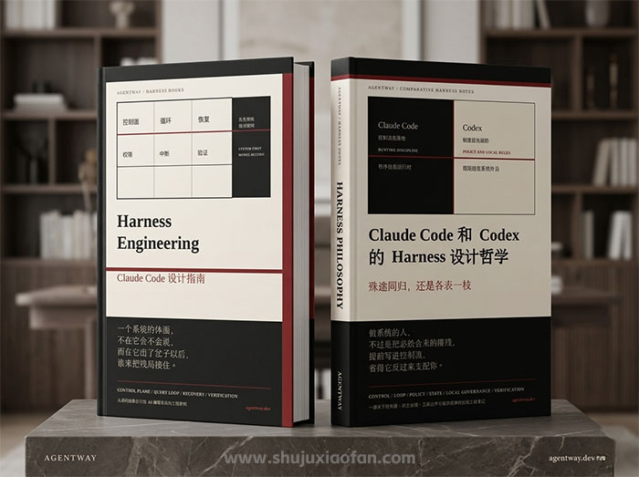 两本关于 Harness Engineering 的书《Claude Code 设计指南》《Claude Code 和 Codex 的 Harness 设计哲学》PDF