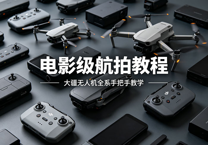 电影级航拍教程 大疆无人机全系手把手教学 MP4