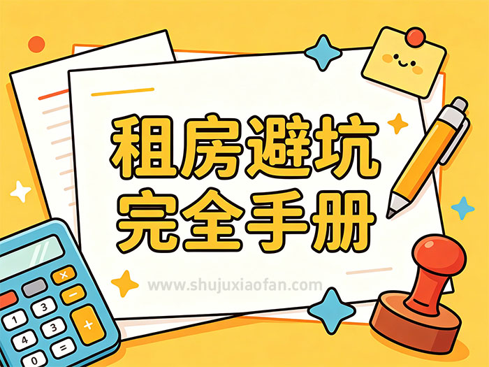 租房避坑完全手册：从找房到签约全流程指南+合同/验房资料包