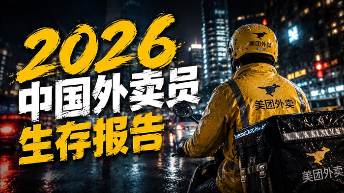 全网下架《2026中国外卖员生存报告》三联生活实验室 一部“见光死”的底层真实 MP4