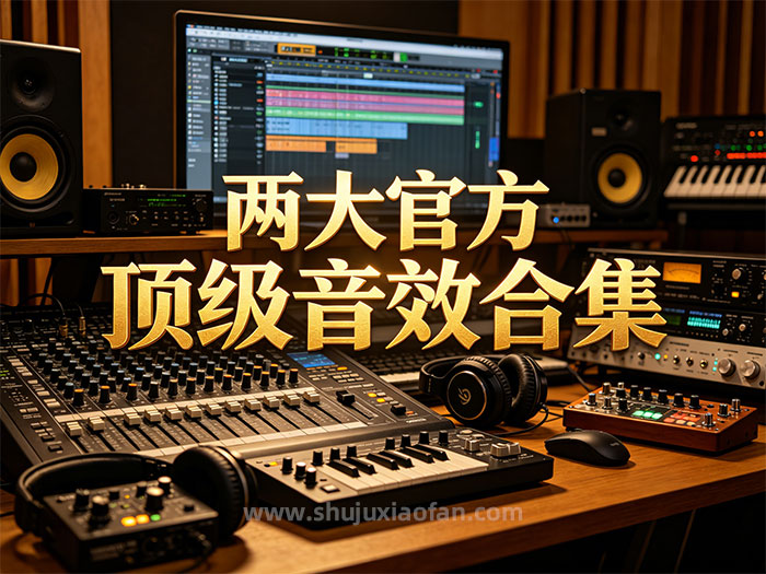 剪辑师天花板必备！两大官方顶级音效合集：1万+免费免版权商用素材 文件名已汉化