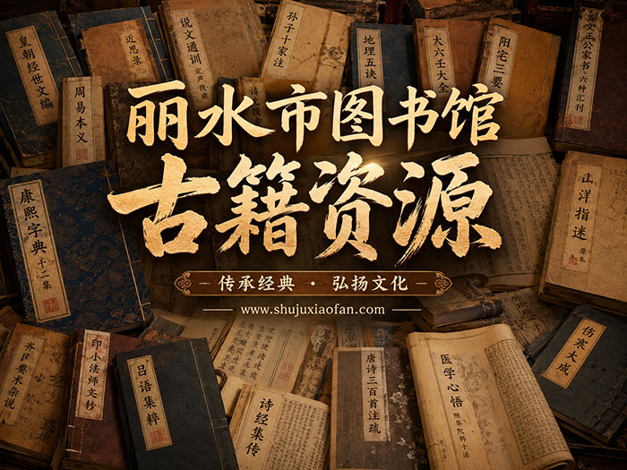 打开尘封的墨香!丽水市图书馆数字化古籍资源 PDF格式 从宋元先哲到晚清西学 藏古籍里的时代缩影与智慧