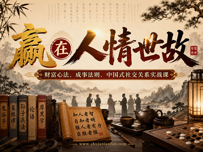 交大讲师苏建诚《赢在人情世故:财富心法、成事法则、中国式社交关系实战课》MP4