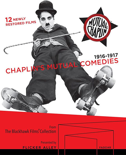 查理·卓别林 1916-1917 喜剧短片合集 [豪华双碟装] CHAPLIN MUTUAL COMEDIES 蓝光DVD 原版带评论音轨