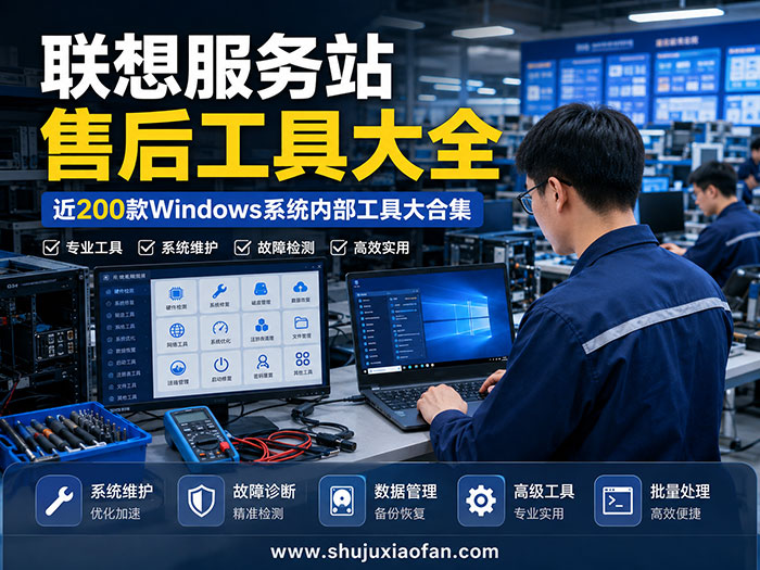 【联想官方售后工具箱大全】近 200 款电脑维护神器:Windows系统修复/Office彻底卸载/驱动优化一键搞定!