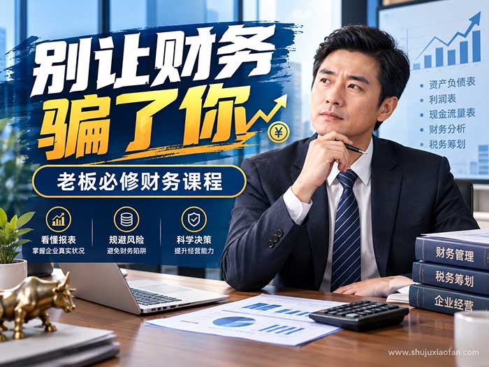 刀姐财税《别让财务骗了你 老板必修财务课程》金税四期下中小微企业节税避税、发票合规、新公司法全攻略 MP4