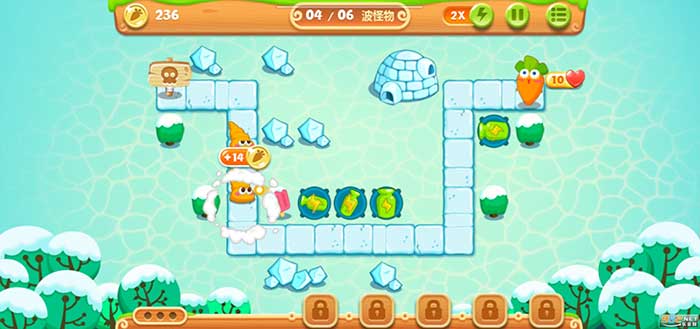 【经典手游】保卫萝卜1-3内购破解版 | 全系列策略类单机卡通风格塔防游戏 无限金币钻石资源版 安卓APK安装文件