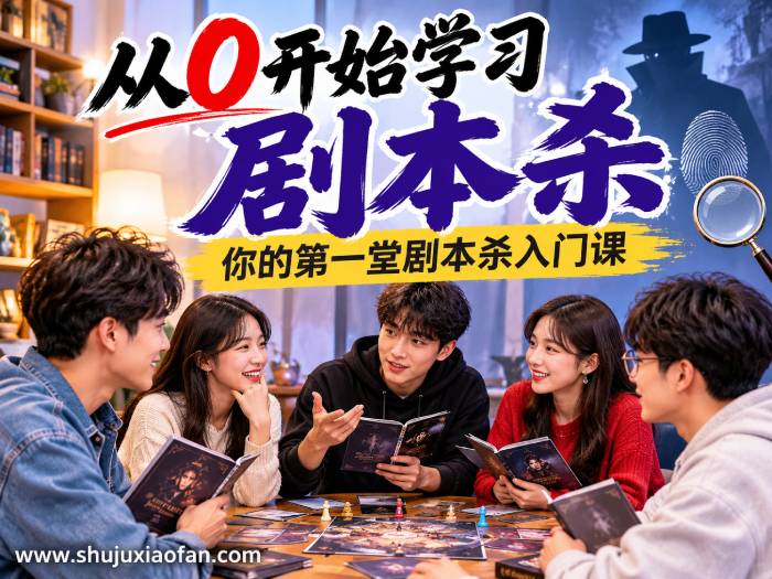 悬疑作家红娘子主讲《从0开始学习剧本杀——你的第一堂剧本杀入门课》创作角度+人设身份+推理诡计+收益渠道 MP4