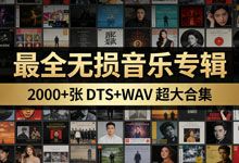 最全无损音乐专辑 2000+张 DTS+WAV 超大合集