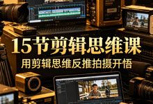 15节剪辑思维课 用剪辑思维反推拍摄开悟 打破传统线性思维 成为真正的视觉导演