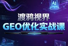 渡鸦视界《GEO优化实战课》紧跟人工智能时代搜索变革的前沿营销与技术实操课程 MP4