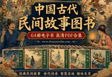 国学经典宝藏！《中国古代民间故事图书》64册电子书（高清PDF合集）神话传说与历史典故一次看够