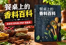 《餐桌上的香料百科》高清全彩电子书（EPUB+PDF）｜解锁全球香料搭配与经典料理烹饪指南